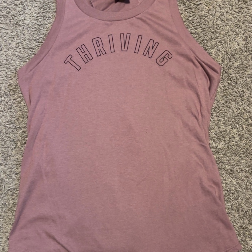 PINK Victoria's Secret Mauve Thriving Tank Top